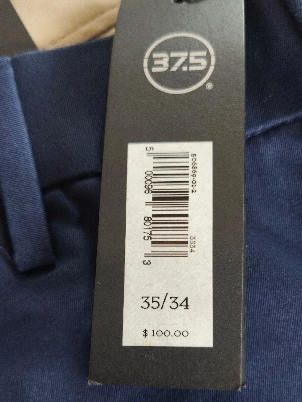 NWT Banana Republic Men’s Navy Dress Pants Core Temp Slim Fit 35W/34L